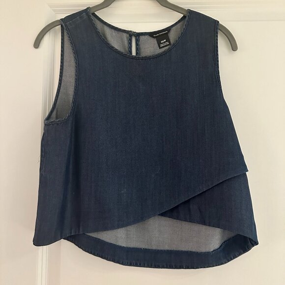 Club Monaco XS Womens Crop Tank Top - Picture 1 of 3
